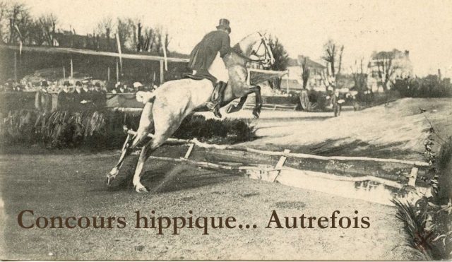 Concours Hippique... Autrefois